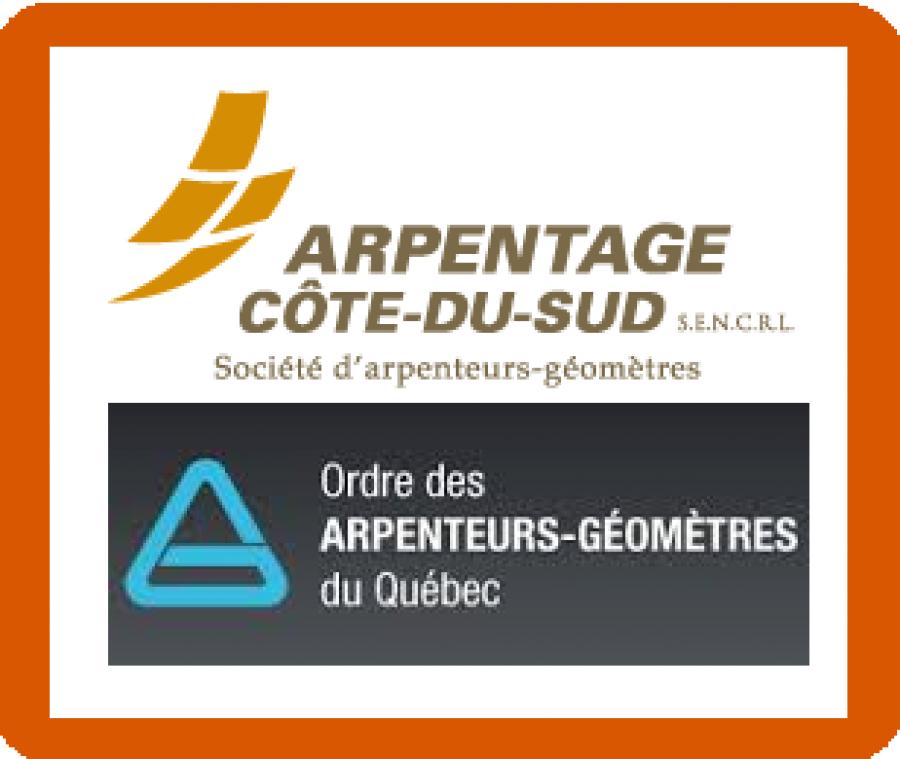Arpentage Côte-du-Sud Logo
